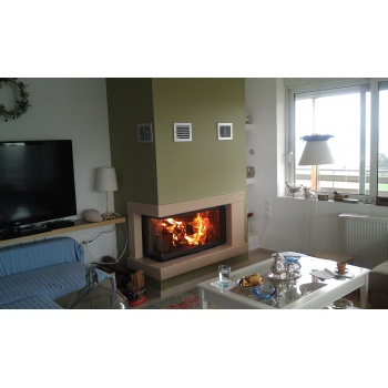 Two-sided Energy Fireplace KG-MIK-80