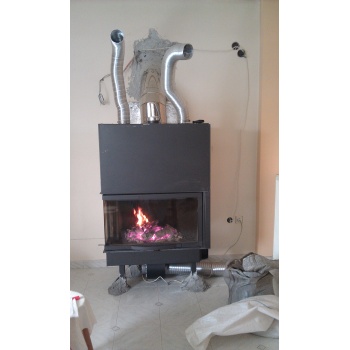 Two-sided Energy Fireplace KG-MIK-80